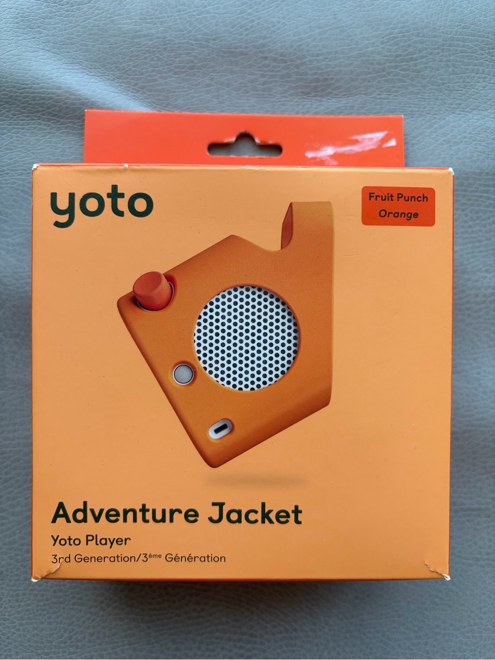 Yoto Gen 3 Adventure Jacket- Fruit Punch Orange
